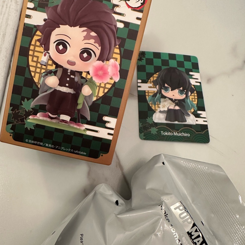 Tokito muichiro popmart blind box demon slayer
